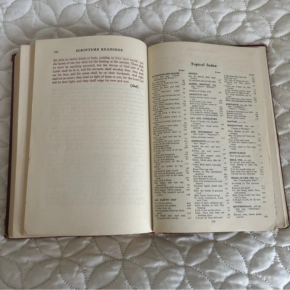 The Hymnbook by John Ribble 1955 Presbyterian Hymns